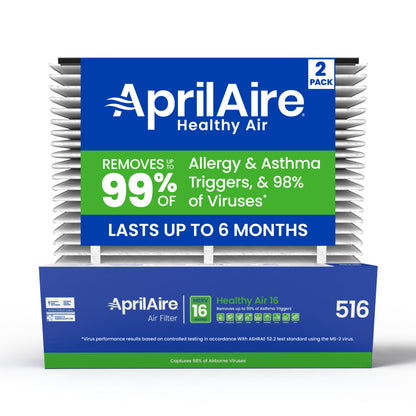 AprilAire 516 Air Filter 2 Pack Web Ready Hero Photo