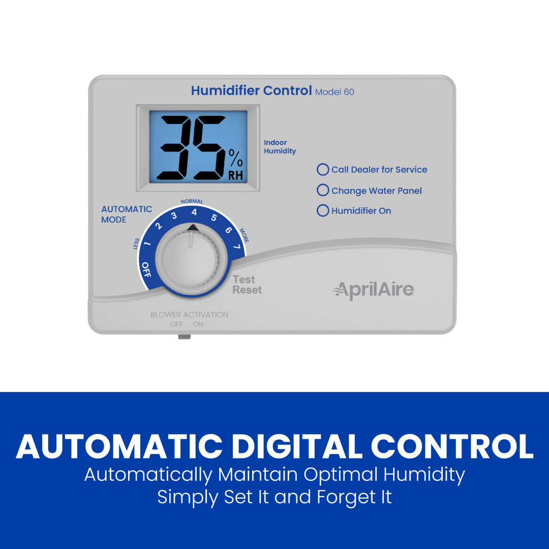 Whole-House Small Bypass Evaporative Humidifier - AprilAire 500