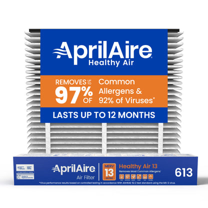 AprilAire 613 Air Filter 1 Pack Web Ready Hero Photo