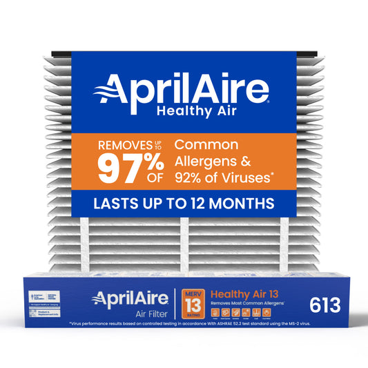 AprilAire 613 Air Filter 1 Pack Web Ready Hero Photo