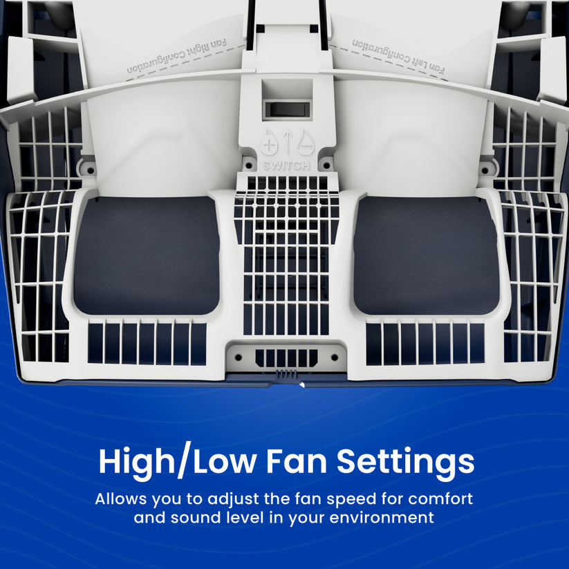 AprilAire 720A FanPowered Evaporative Humidifier 21 GPD, Automatic