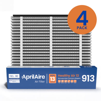 AprilAire 913 Air Filter 4 Pack Web Ready Hero Photo