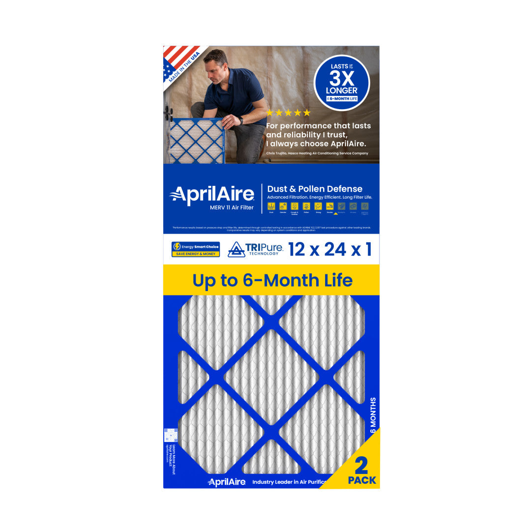 AprilAire A12241 Air Filter 2 Pack Web Ready Hero Photo