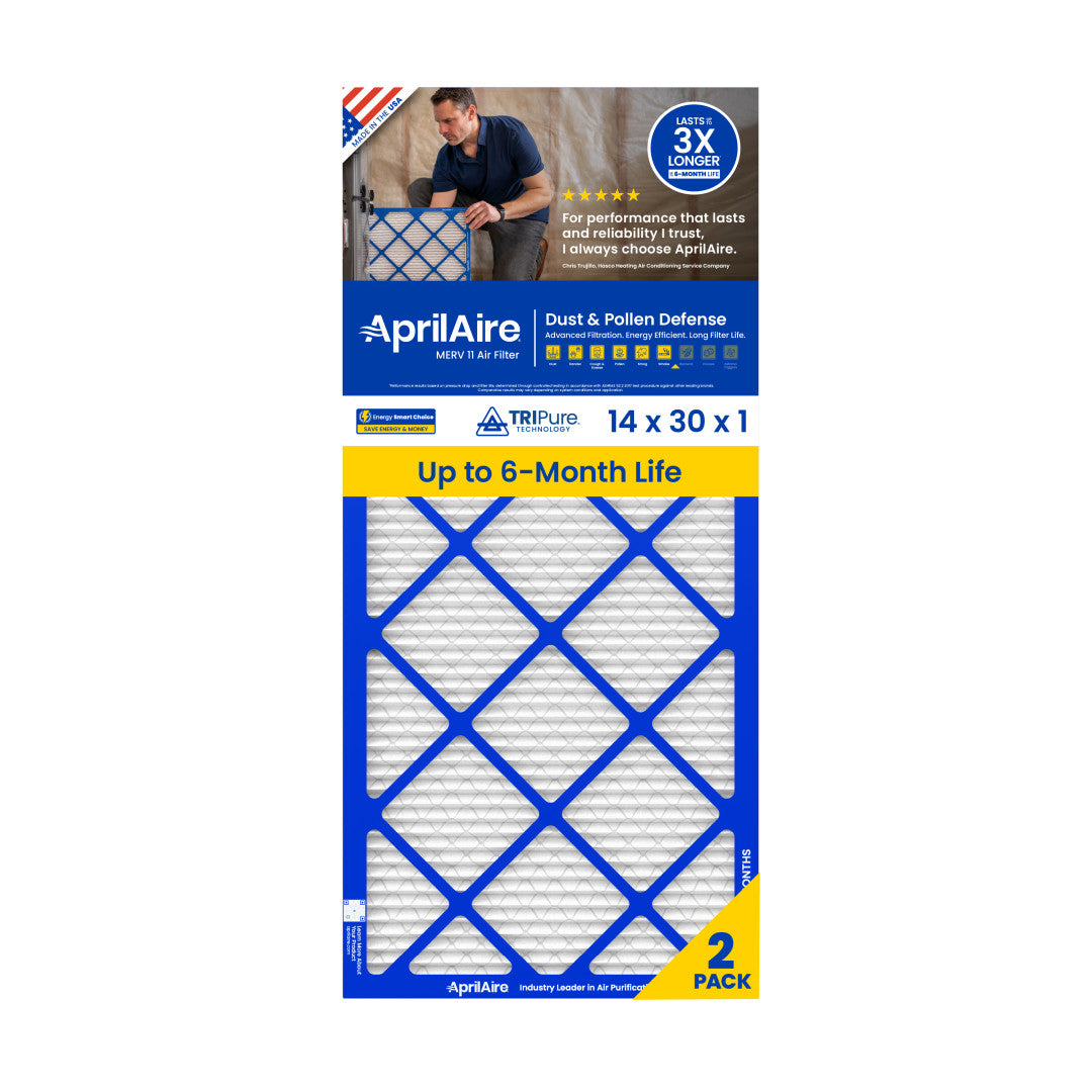AprilAire A14301 Air Filter 2 Pack Web Ready Hero Photo