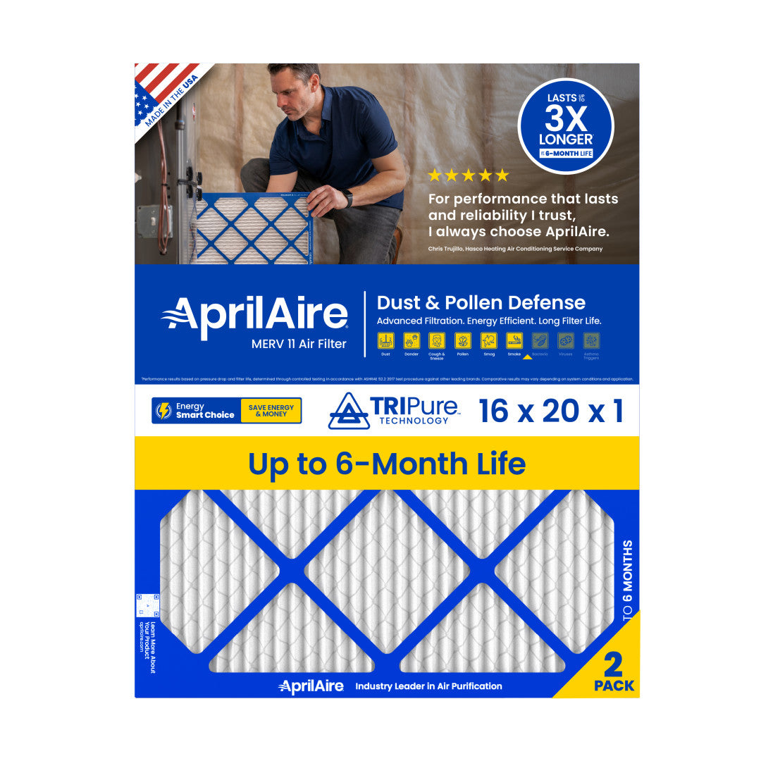 AprilAire A16201 Air Filter 2 Pack Web Ready Hero Photo