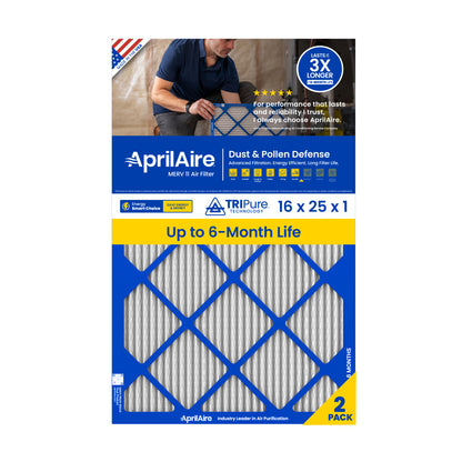 AprilAire A16251 Air Filter 2 Pack Web Ready Hero Photo