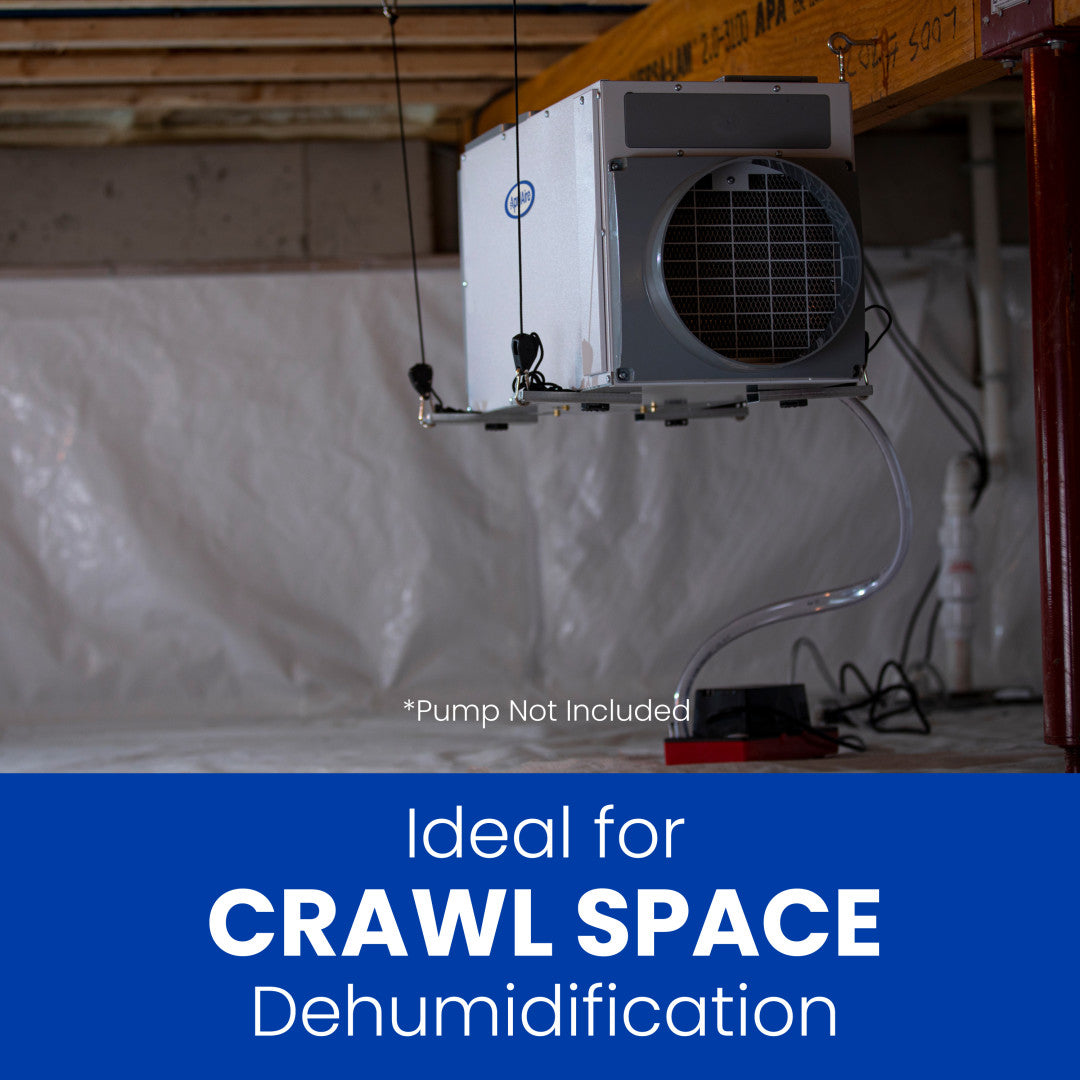 AprilAire E070 E080Cs E100Cs Dehumidifier Crawlspace Dehumidification Web Ready Photo