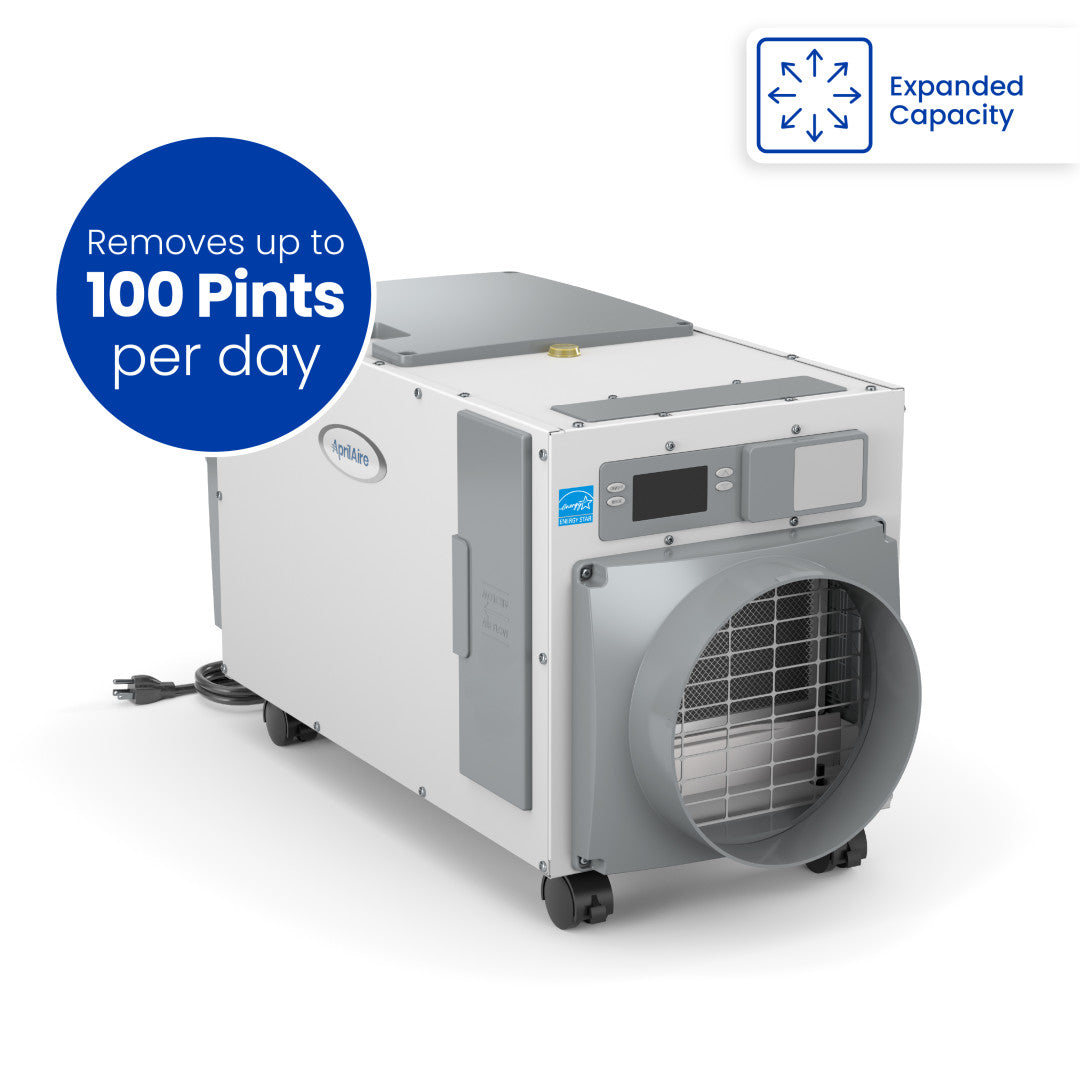 AprilAire E100C Dehumidifier 100 Pints Per Day Web Ready Photo