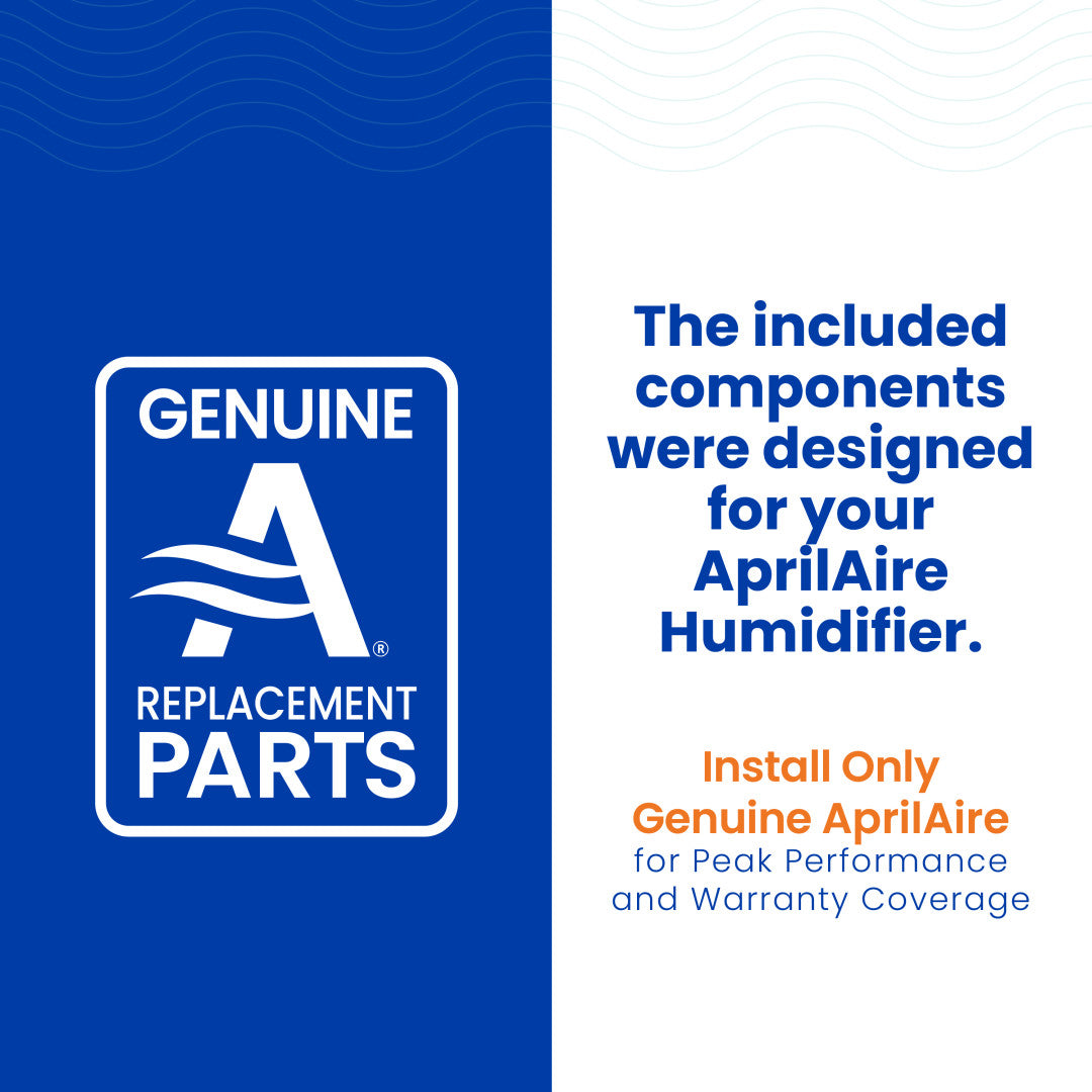 AprilAire Humidifier Maintenance Kit Genuine Parts Web Ready Graphic