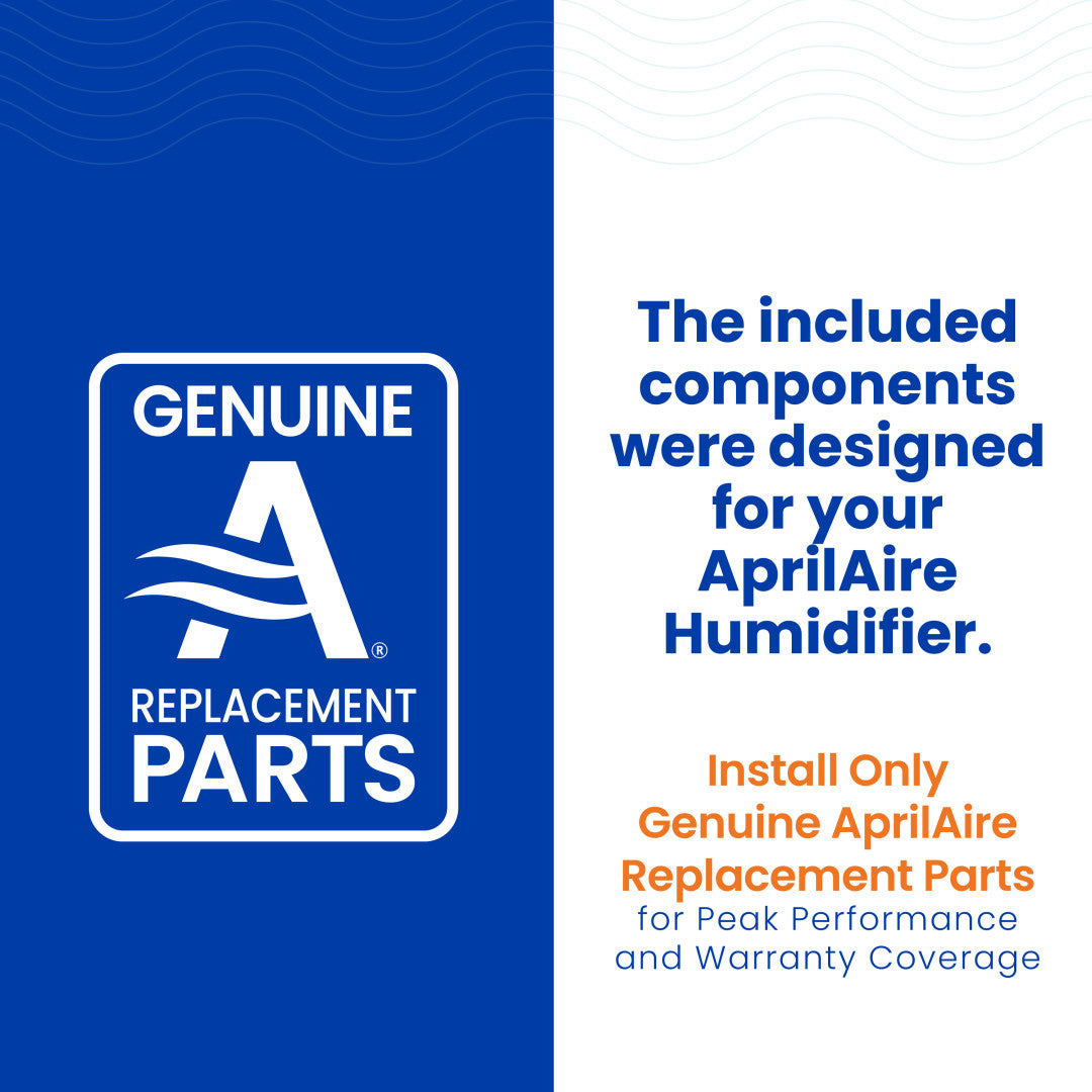 AprilAire Hydrol Humidifier Water Panel Assembly Genuine Web Ready Graphic