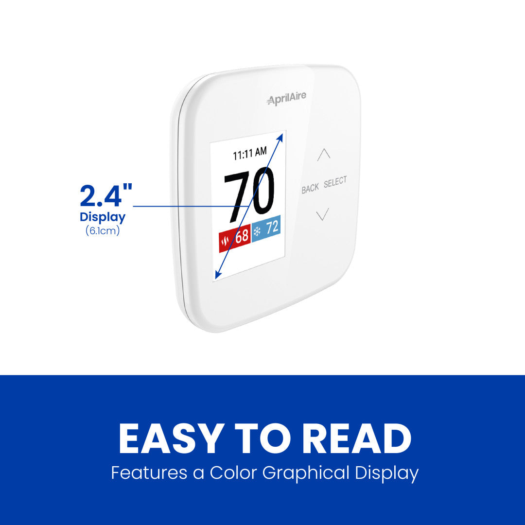 AprilAire S Series Thermostat Easy To Read Web Ready Photo