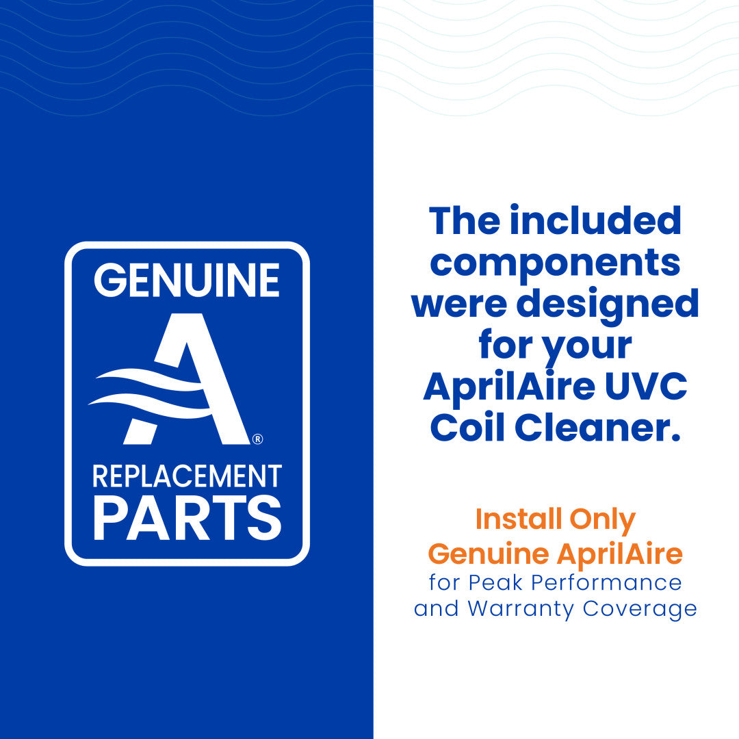 AprilAire Uvc Coil Cleaner Genuine Parts Web Ready Graphic