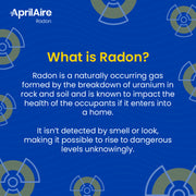 AprilAire Radon Control Radon Test Kit Web Ready Graphic Instructional
