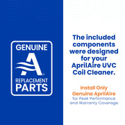 AprilAire Uvc Coil Cleaner Genuine Parts Web Ready Graphic