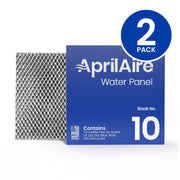 AprilAire 10 Replacement Water Panel Humidifier Filter For Humidifier Models: 110, 220, 500, 500A, 500M, 550, 550A, and 558