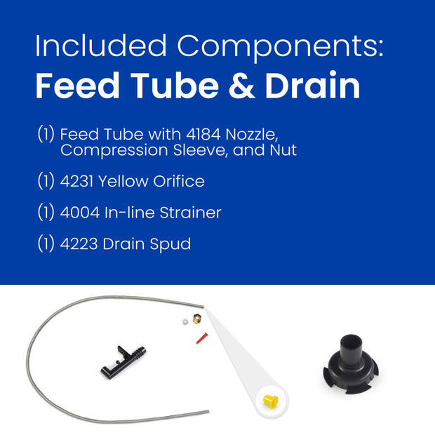 AprilAire 4837 Humidifier Maintenance Kit Feed Tube Drain Components Web Ready Photo