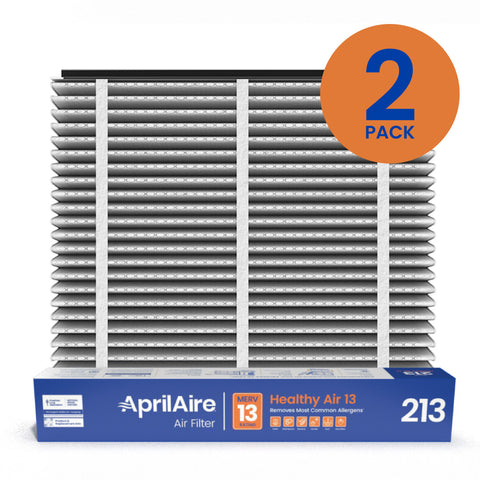 Aprilaire 213 Air Filter for Whole Home Purifiers MERV 13 Pack of 2