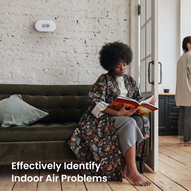 AprilAire Zatwvpwm Airthings Indoor Air Quality Sensor Kit Web Ready Lifestyle Photo