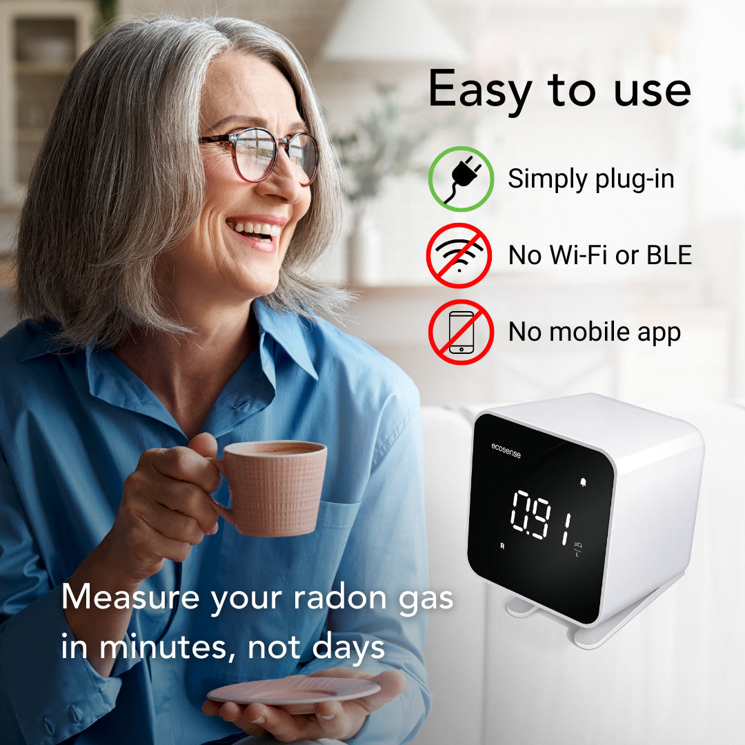 Ecosense Zesnr Ecoblu Radon Gas Monitor Benefits Web Ready Photo