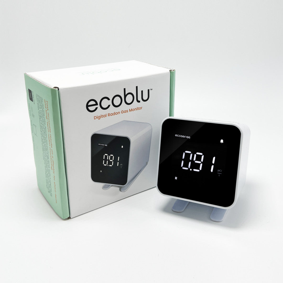 Ecosense Zesnr Ecoblu Radon Gas Monitor With Packaging Photo