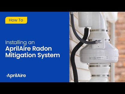 AprilAire ARNHPF Radon Mitigation Fan, Crawlspace or Slab Application, Indoor/Outdoor, Moderate to Tight Soils